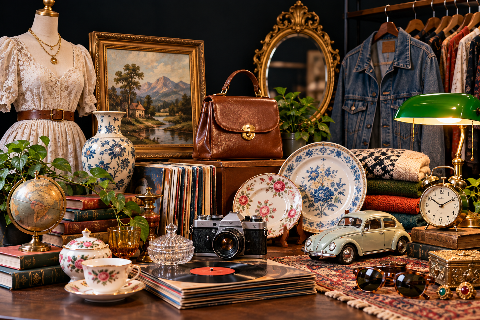 Vintage and second-hand ecommerce products